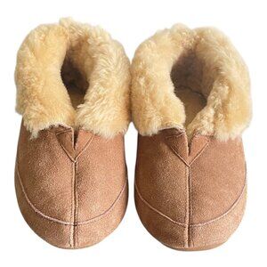 Biotime Women's Sheepskin & Shearling Slippers S 8 New